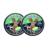 Mad Gab's Organic and Natural Moose Body Balm two pack scented with Coconut Lime and moisturizing with hydrating shea butter