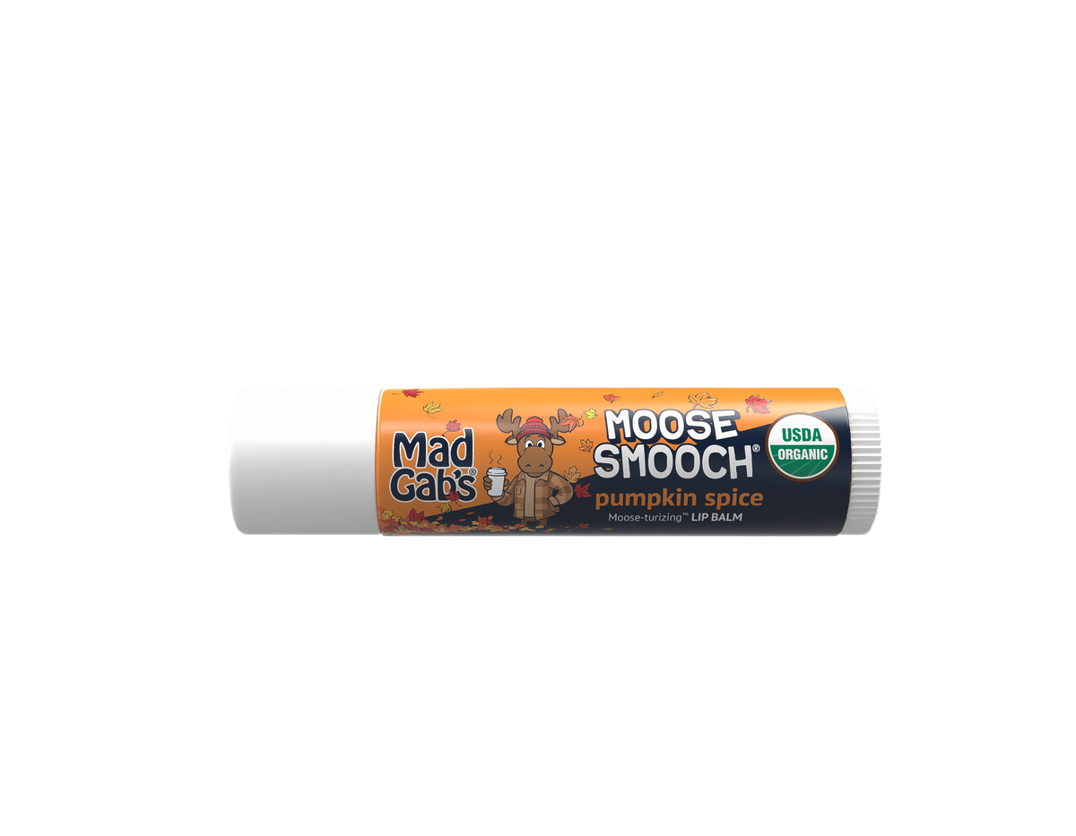 3pk Fall Moose Smooch Lip Balm Assorted Pack - Cranberry Cobbler, Harvest Vanilla, Pumpkin Spice