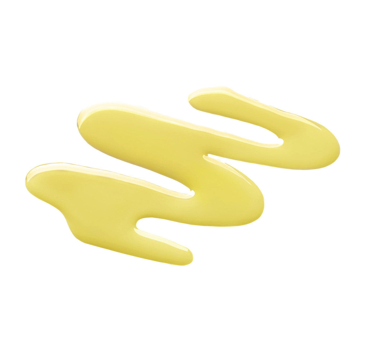 Olive oil dribble on white surface