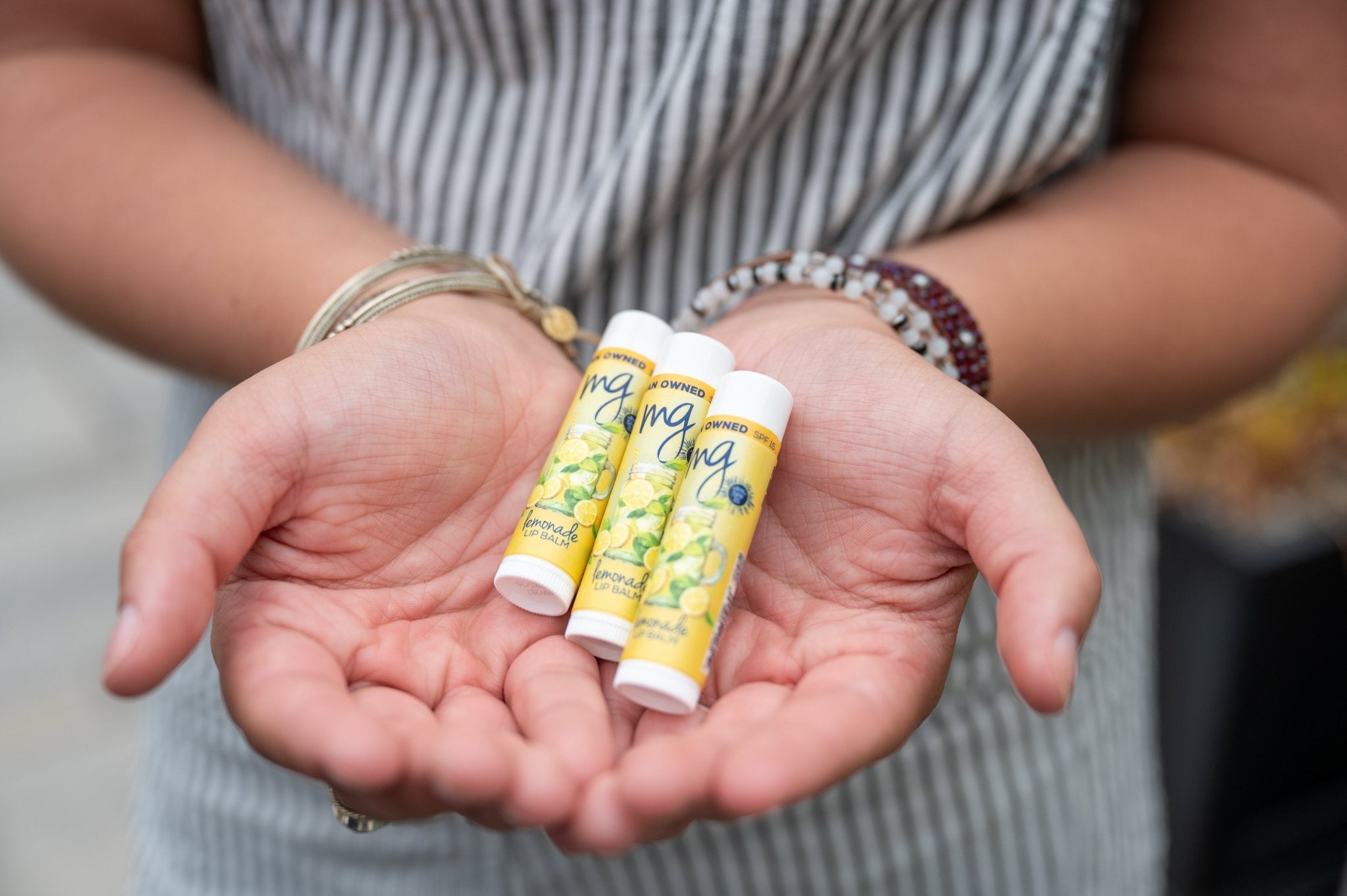 NEW MG SPF 15 Lemonade Lip Balm – Mad Gab's Inc.