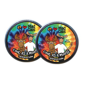 Peace, Love & Moose--Tie Dye Hydrating Balm Two Pack (Cool As A Moose & Mad Gab's Collab!)--UNSCENTED