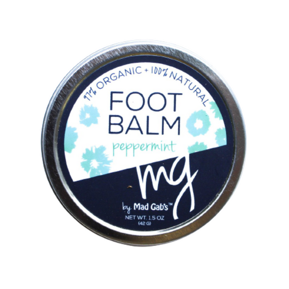 MG Signature by Mad Gab's Natural and Organic Peppermint Foot Balm Single