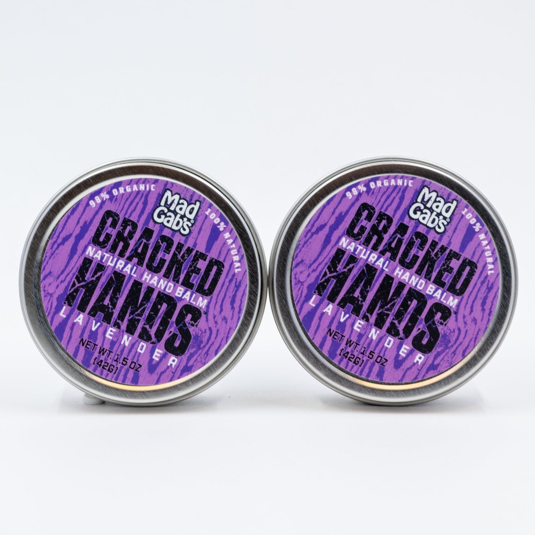 Organic, Natural Moisturizing Cracked Hands Lavender Balm by Mad