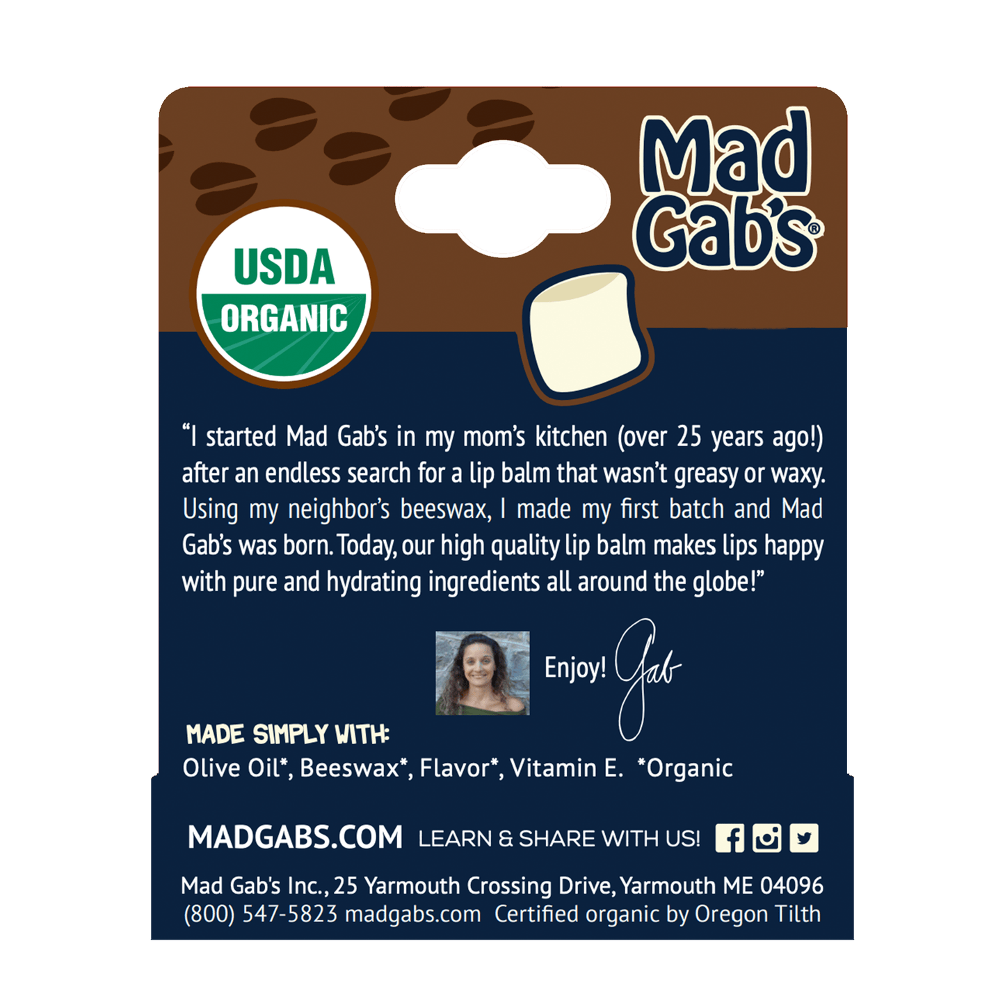 Moose Smooch Hot Cocoa Holiday Lip Balm